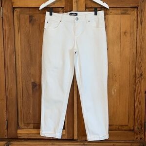 GENERRA White Cotton Denim Ankle Jeans Sz. 3